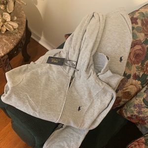 Ralph Lauren jogging suit.